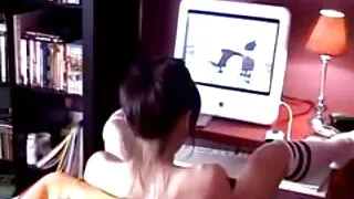 Loira fofinha de biq ...